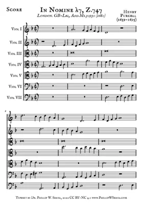 In Nomine of Seven Parts