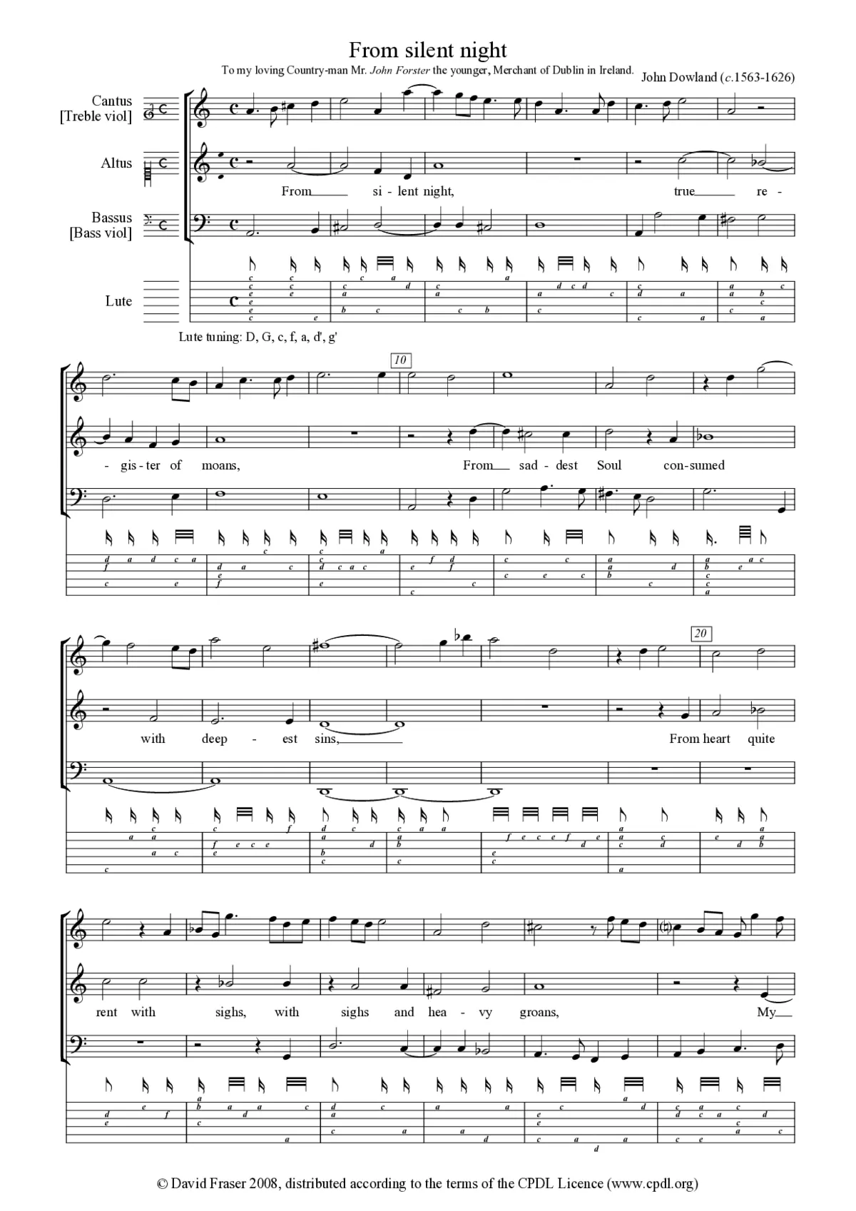 From silent night - Page 1