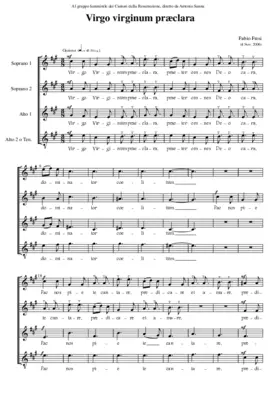Virgo virginum praeclara