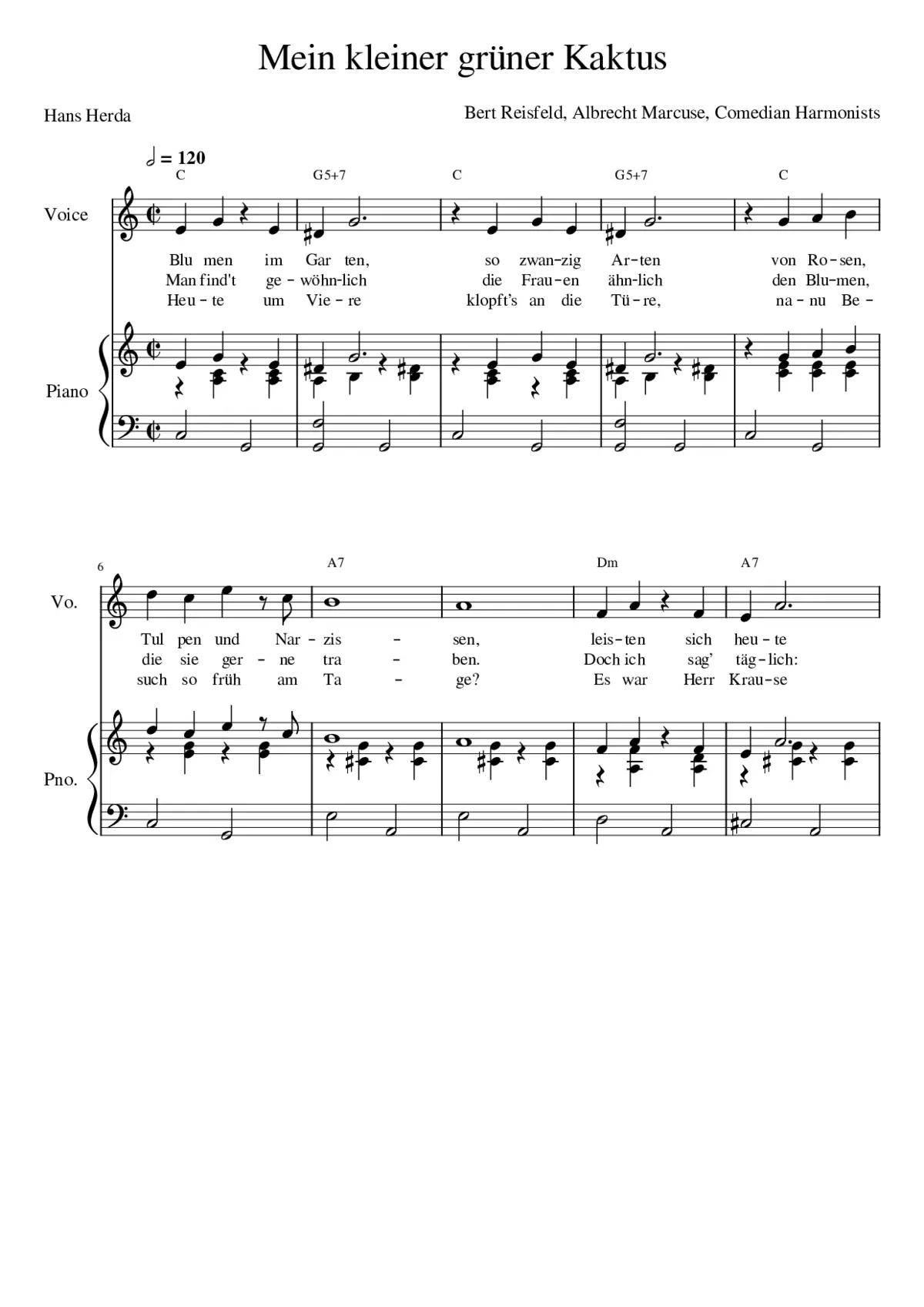 mein kleiner grüner kaktus - Page 1