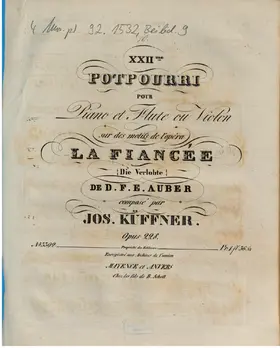 Potpourri for Flute or Violin and Piano No.22