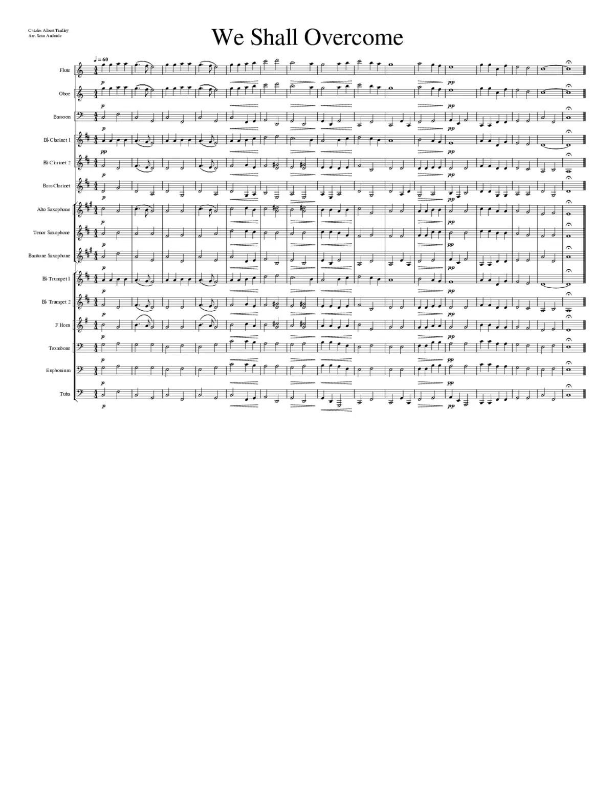We Shall overcome - Page 1