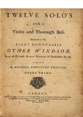 12 Violin Sonatas