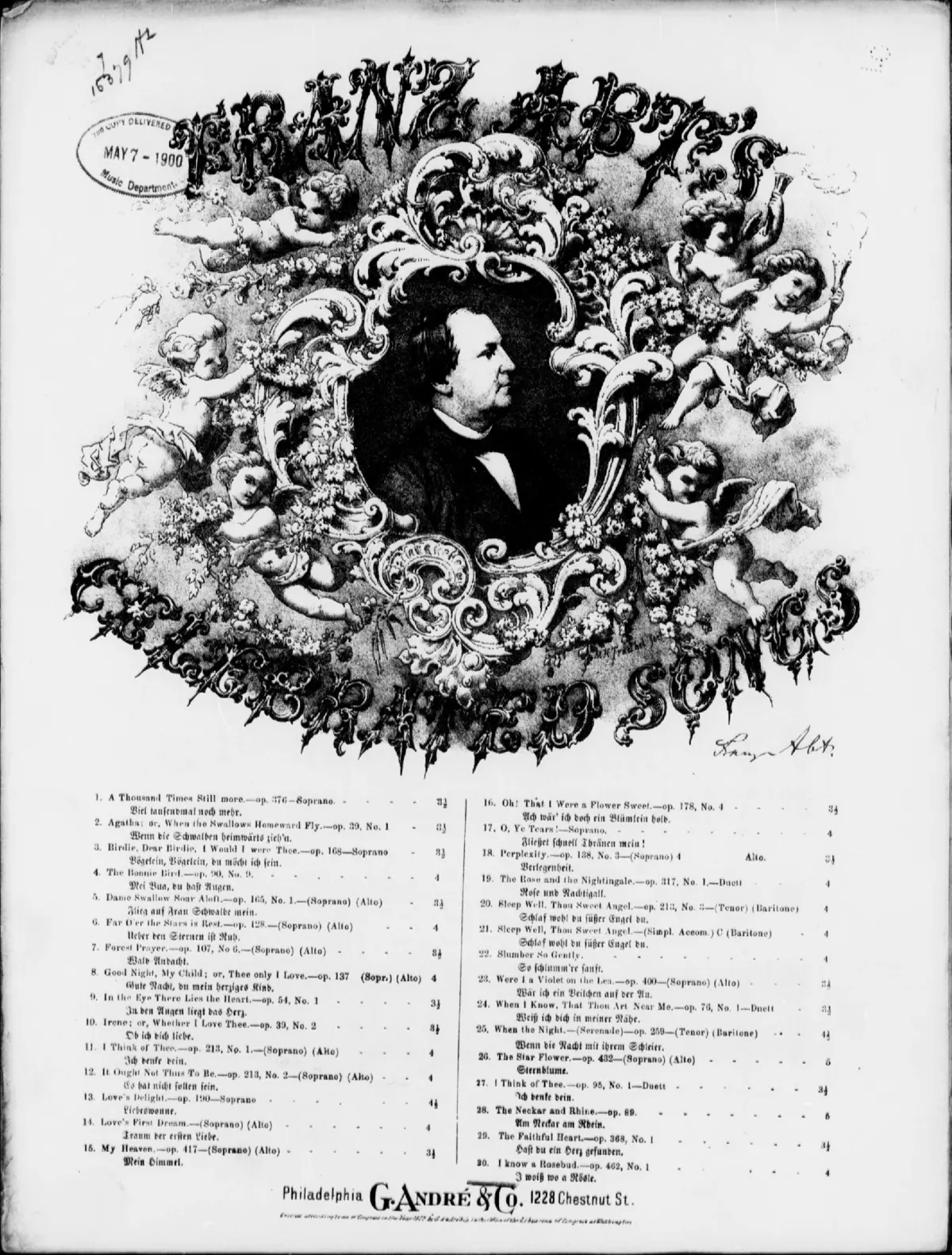 Zwei Lieder im Volkston - Page 1