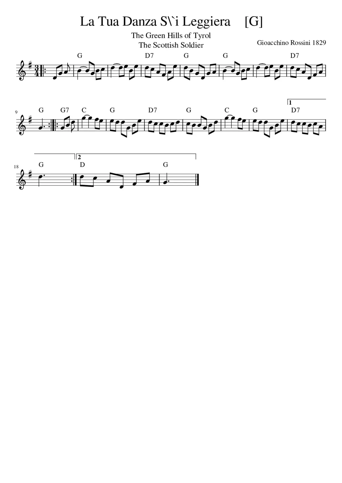 La Danza - Page 1