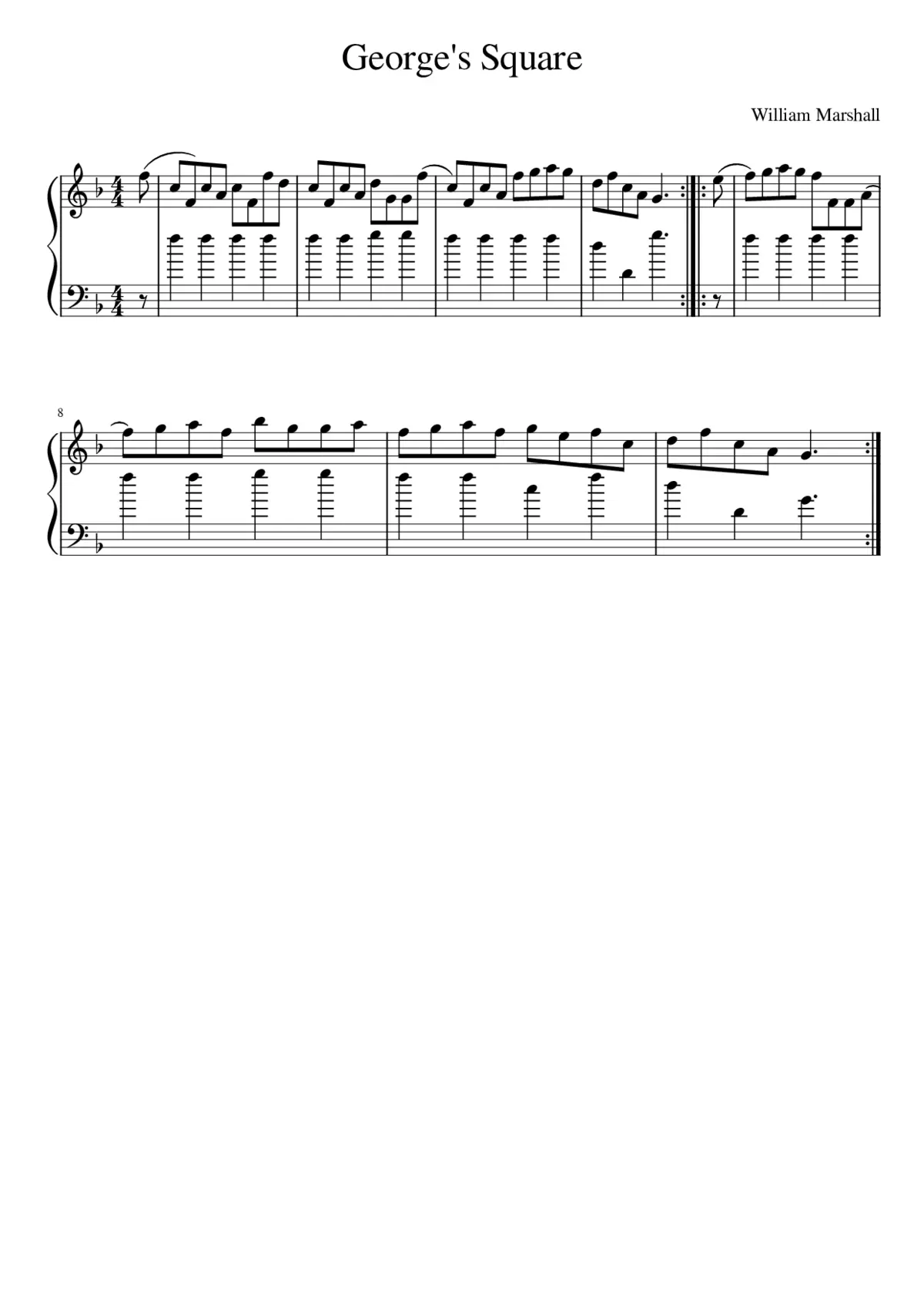 George's Square - Page 1