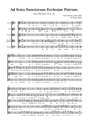 Ad festa Sanctorum Ecclesiae Patrum