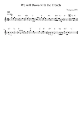 We will Down with the French