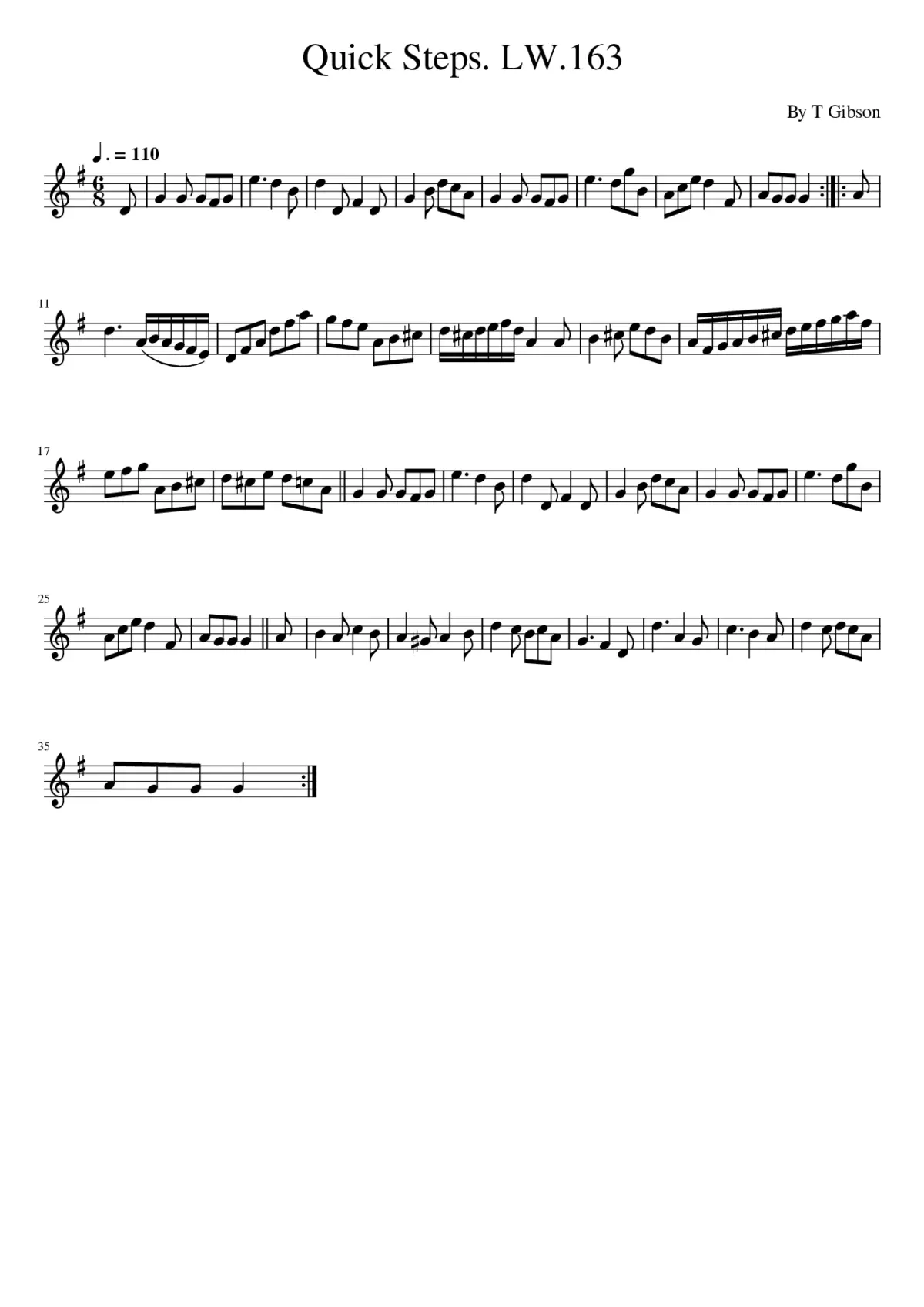 Quick Steps. LW.163 - Page 1