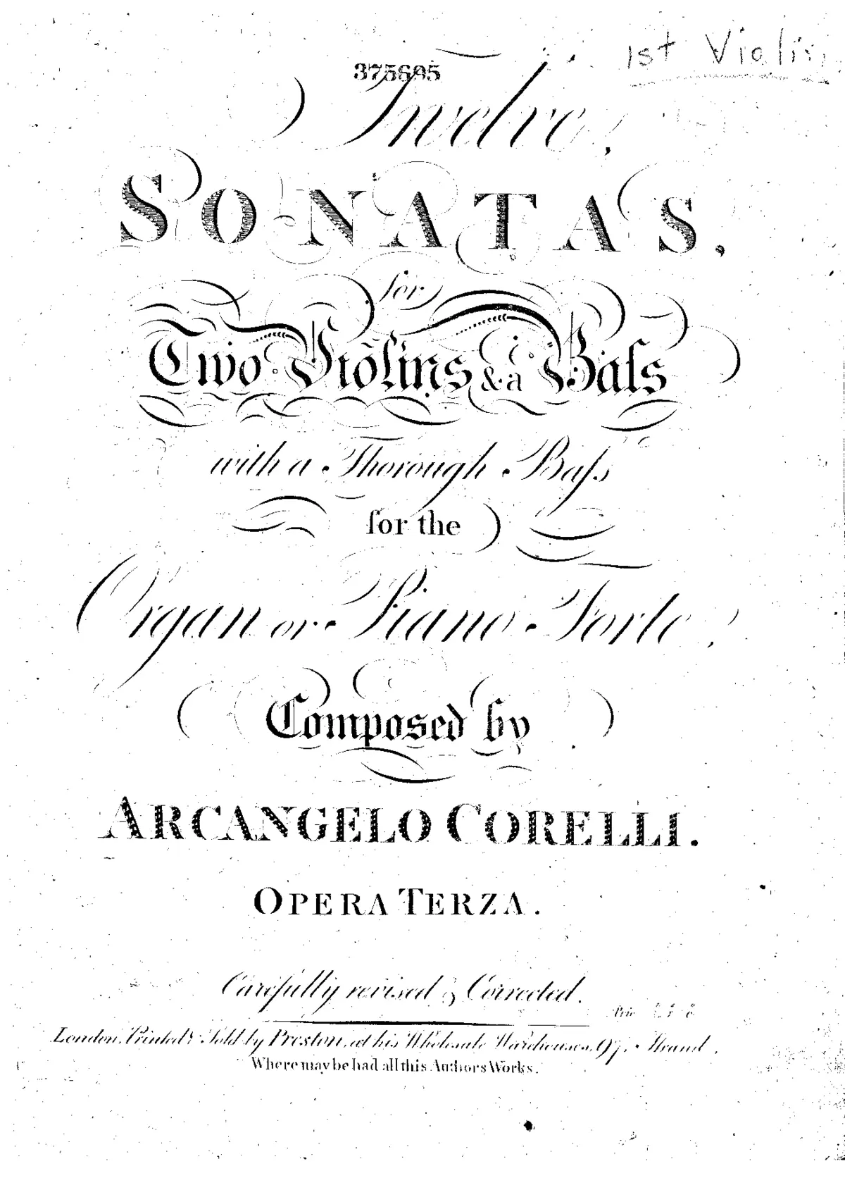 Trio Sonatas - Page 1