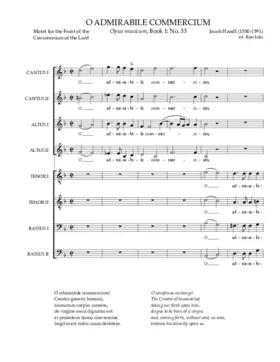 O admirabile commercium