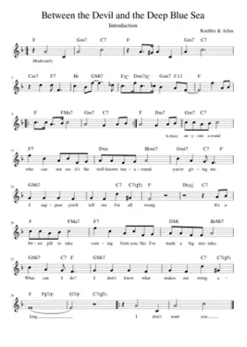 between the devil and the deep blue sea