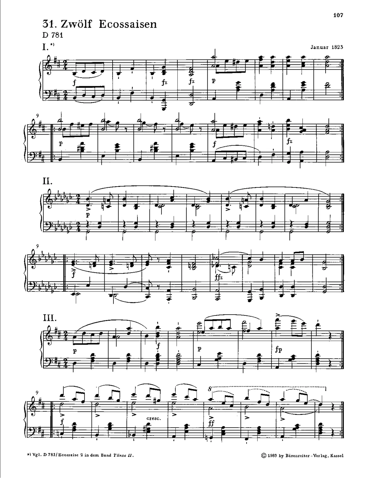 12 Ecossaises - Page 1