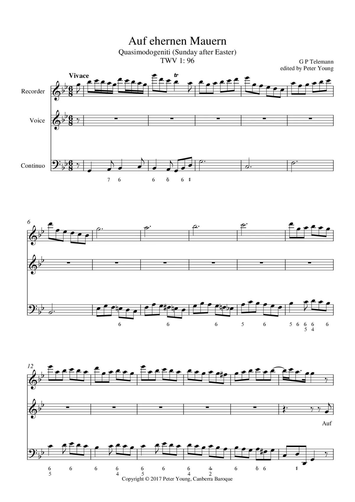 Auf ehernen Mauern - Page 1