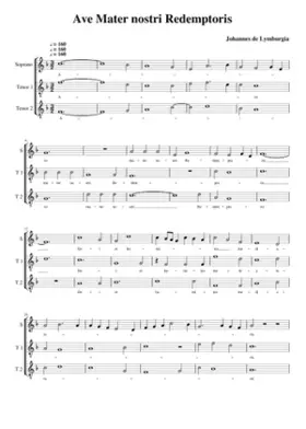 Ave Mater nostri Redemptoris