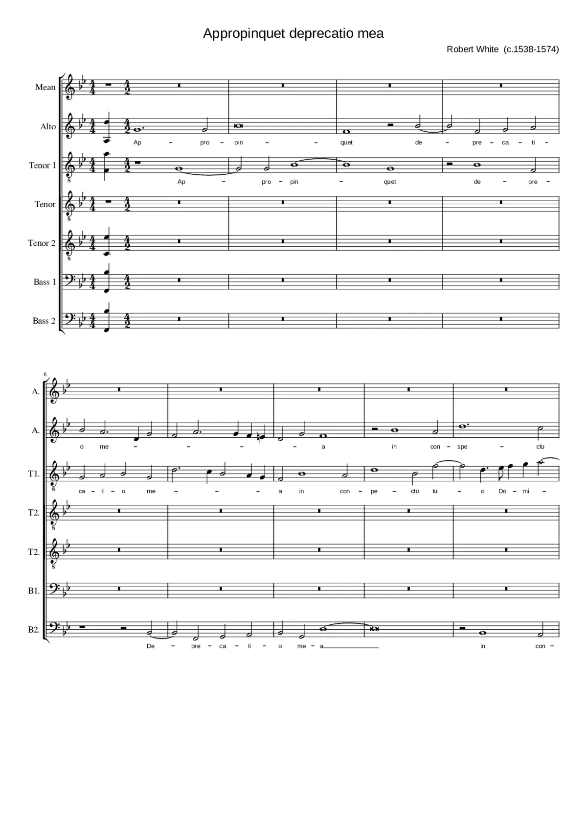 Appropinquet deprecatio mea - Page 1