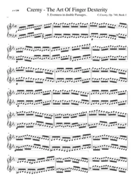 The Art of Finger Dexterity Op.740