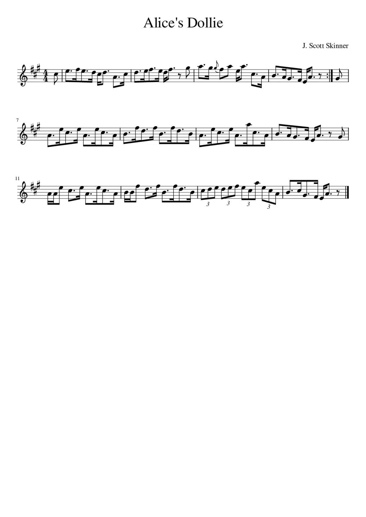 Alice's Dollie - Page 1