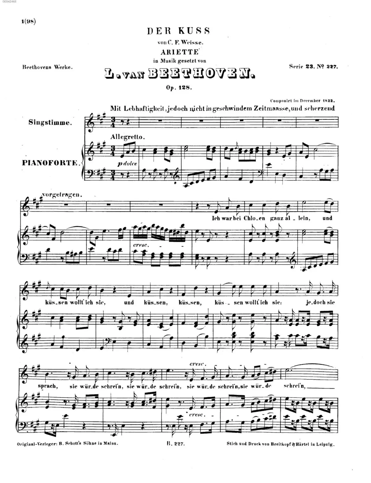 Der Kuß - Page 1