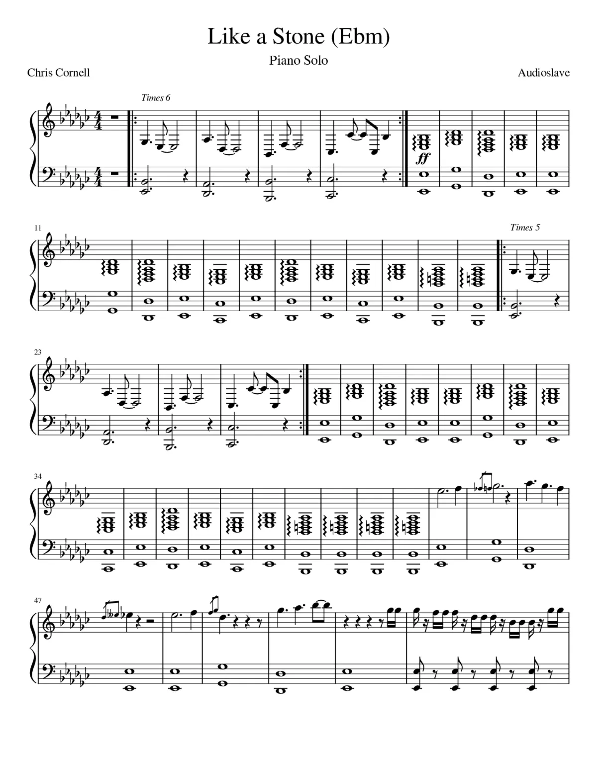 like a stone - Page 1