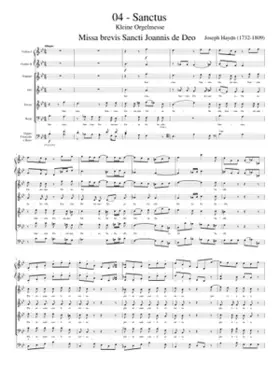 Kleine Orgelmesse or Missa brevis Sancti Joannis de Deo Mass No. 7 in Bb Major