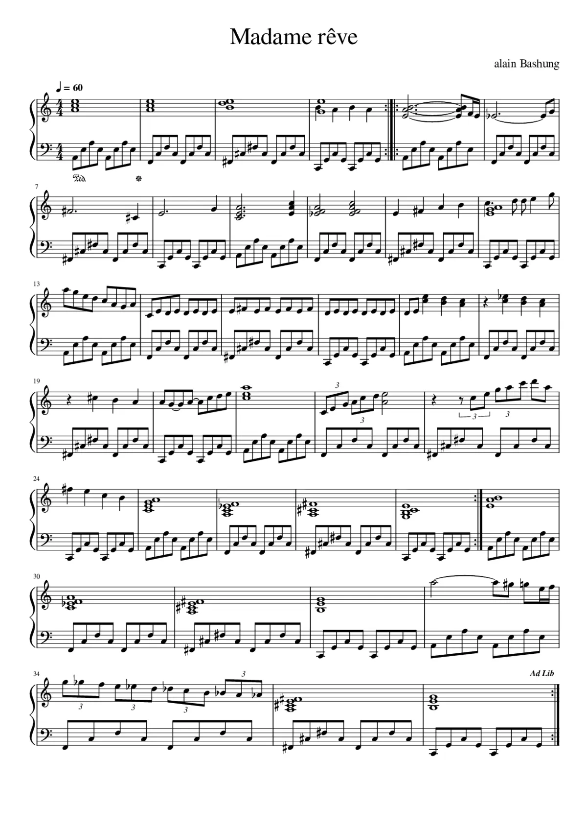 madame rêve - Page 1