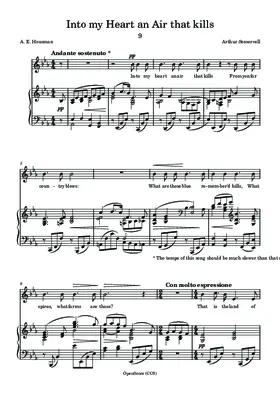 Into my Heart an Air that kills