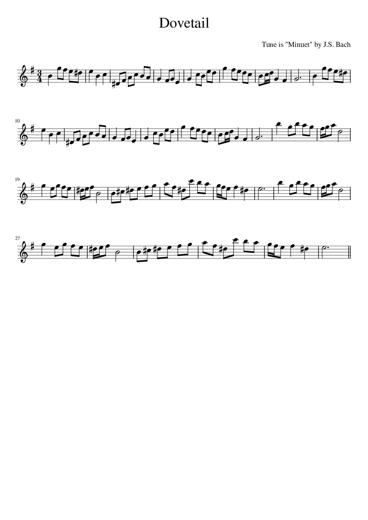 Dovetail - Page 1