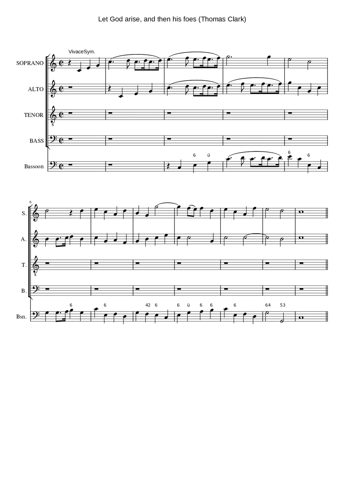 Let God arise and then his foes - Page 1