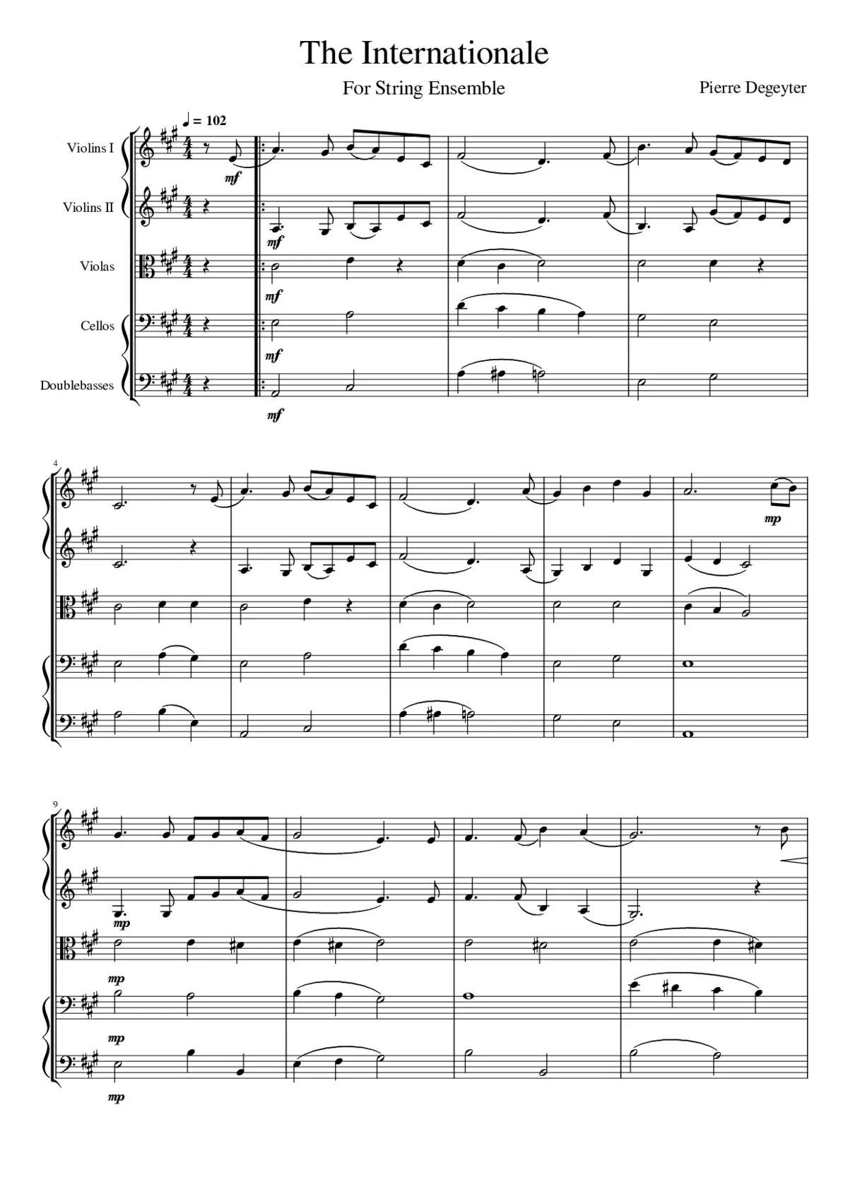 the internationale - Page 1