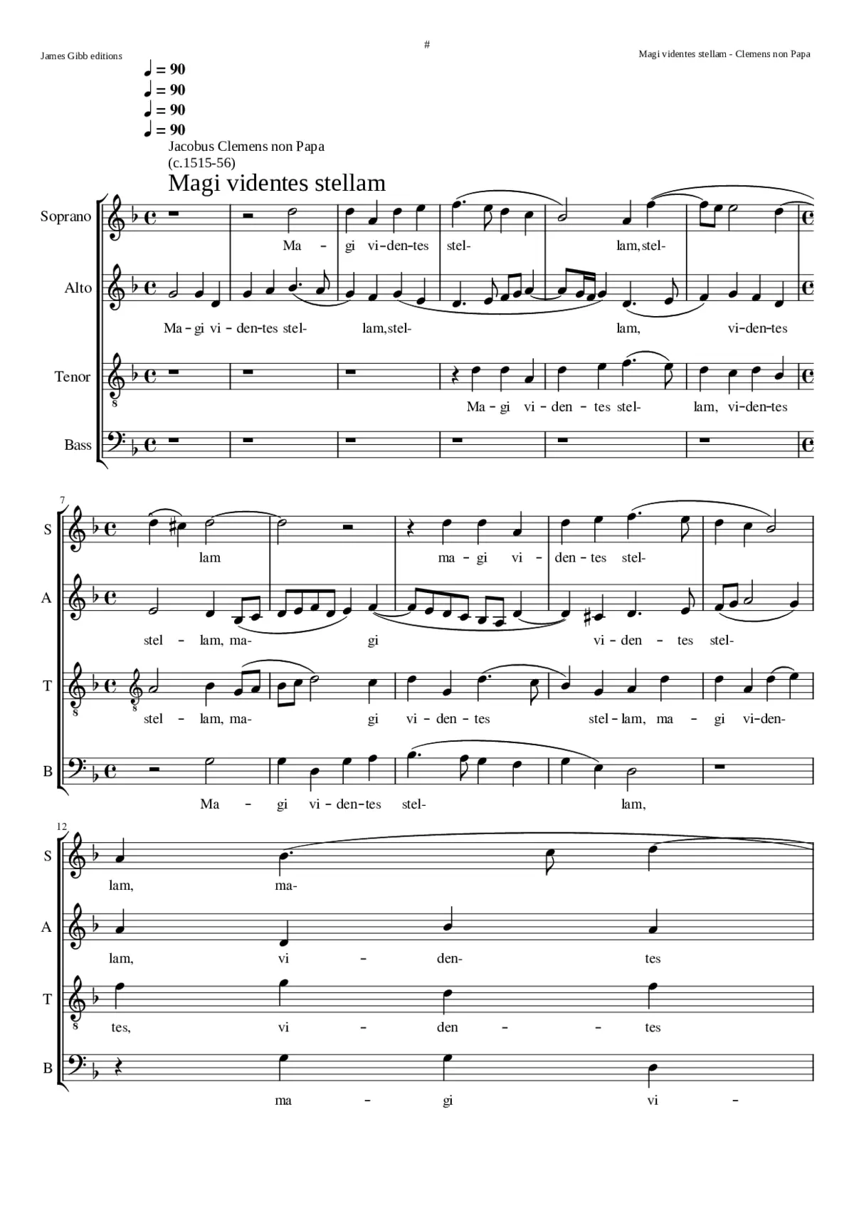 Magi videntes stellam - Page 1