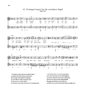 Erwürgtes Lamm, das die verwahrten Siegel