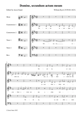 Domine secundum actum meum