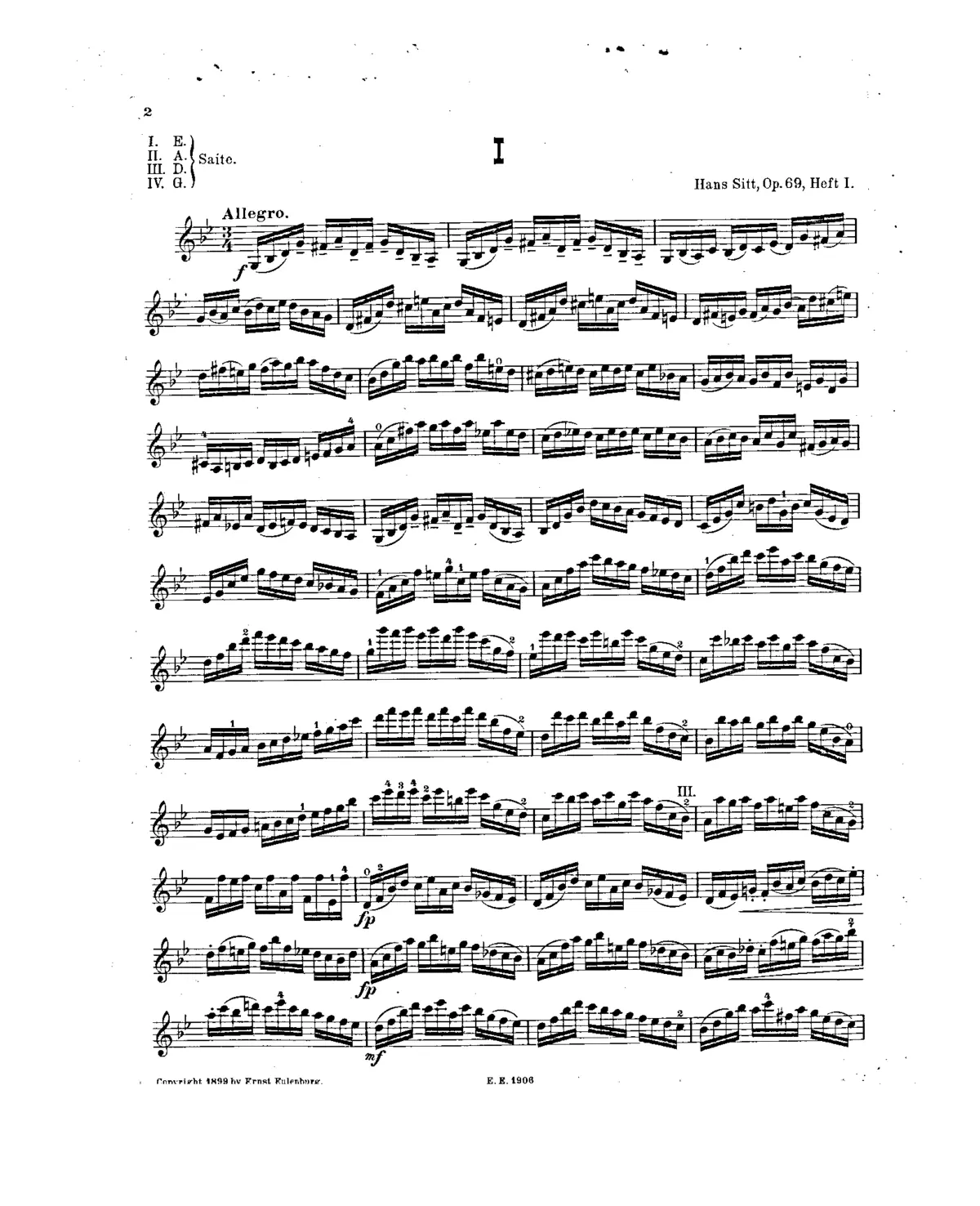 für vorgerücktere Schüler - Page 1