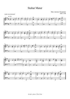 Stabat Mater pour des religieuses, H. 15