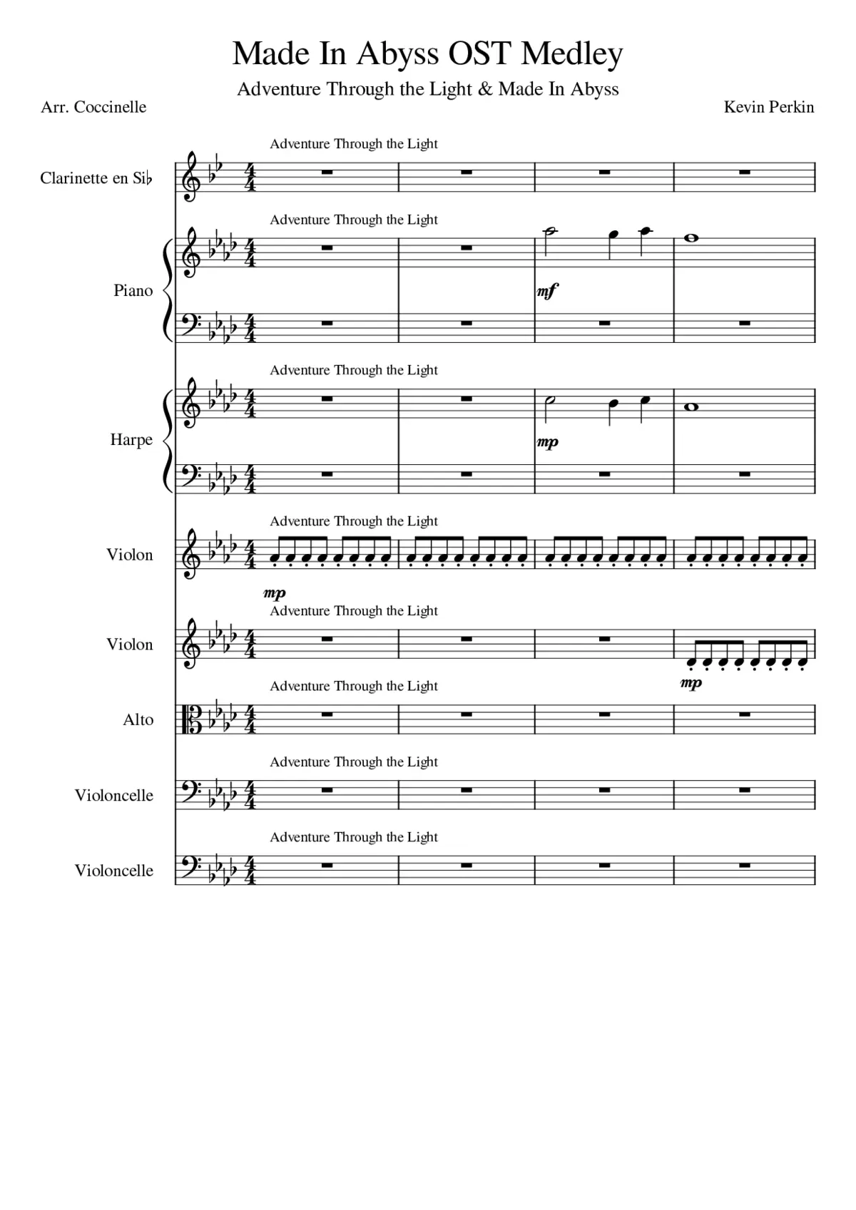 Adventure Through the Light - Page 1