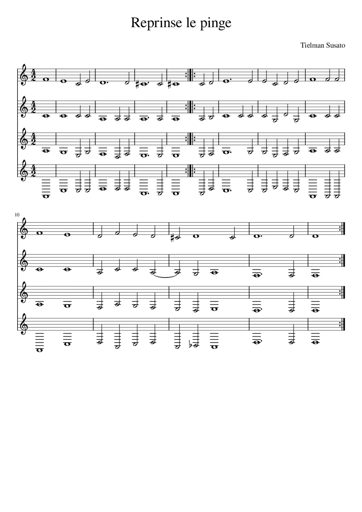 Reprinse le pinge - Page 1