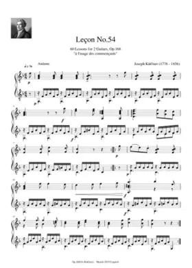 60 Lessons for 2 Guitars Op.168