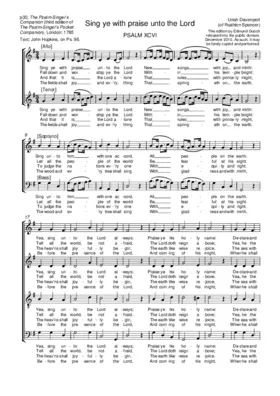 Sing ye with praise unto the Lord