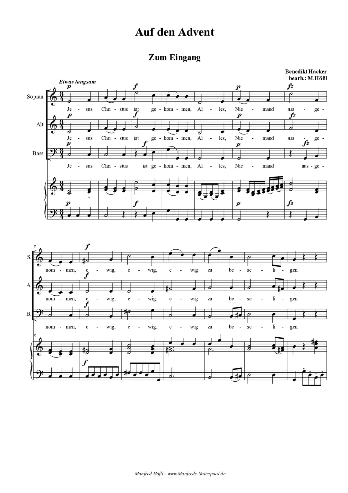 Auf den Advent - Page 1