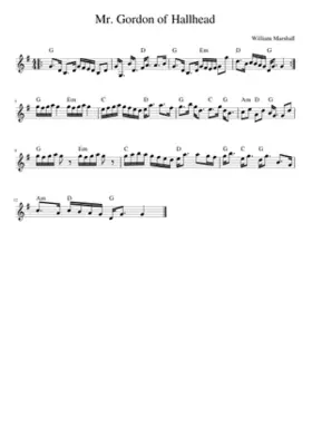 Mr. Gordon of Hallhead