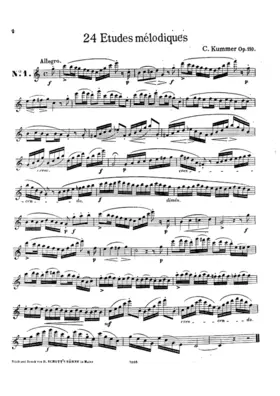 24 Etudes mélodiques