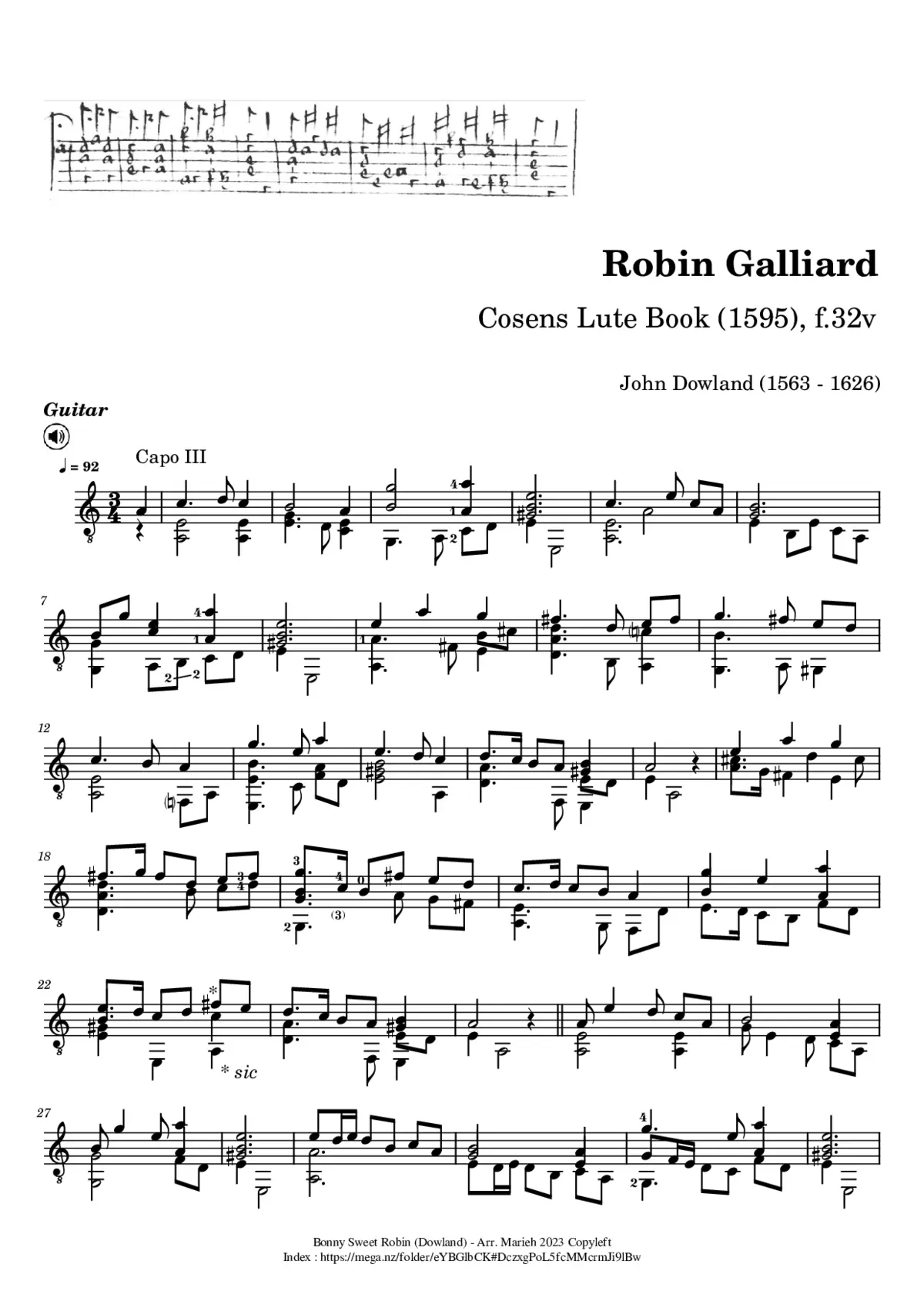 Robin Galliard - Page 1