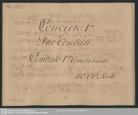 Harpsichord Concerto in F major