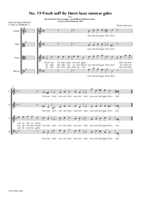 Frisch auff ihr Herrn last rummer gahn