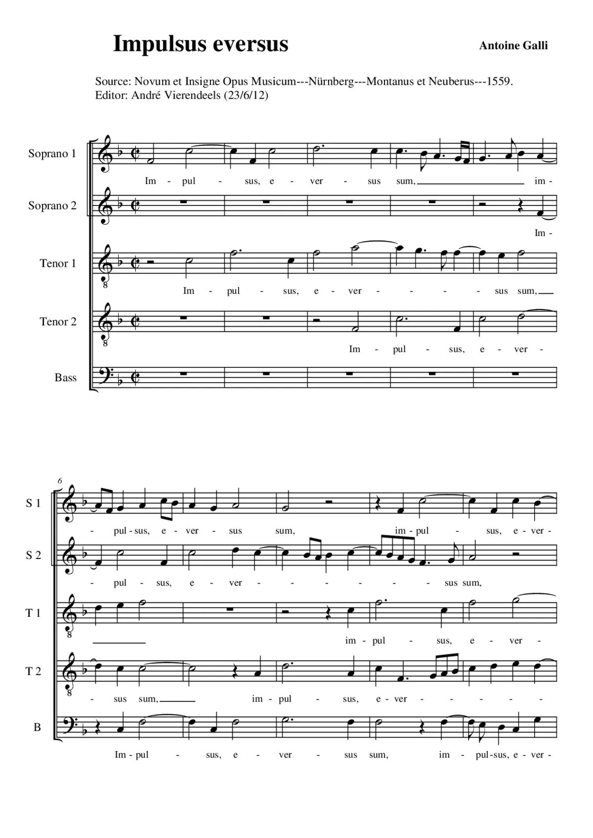 Impulsus eversus - Page 1