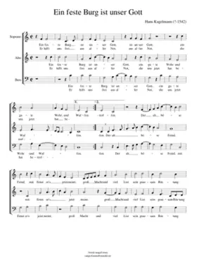 Ein feste Burg ist unser Gott