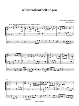 3 Choralbearbeitungen