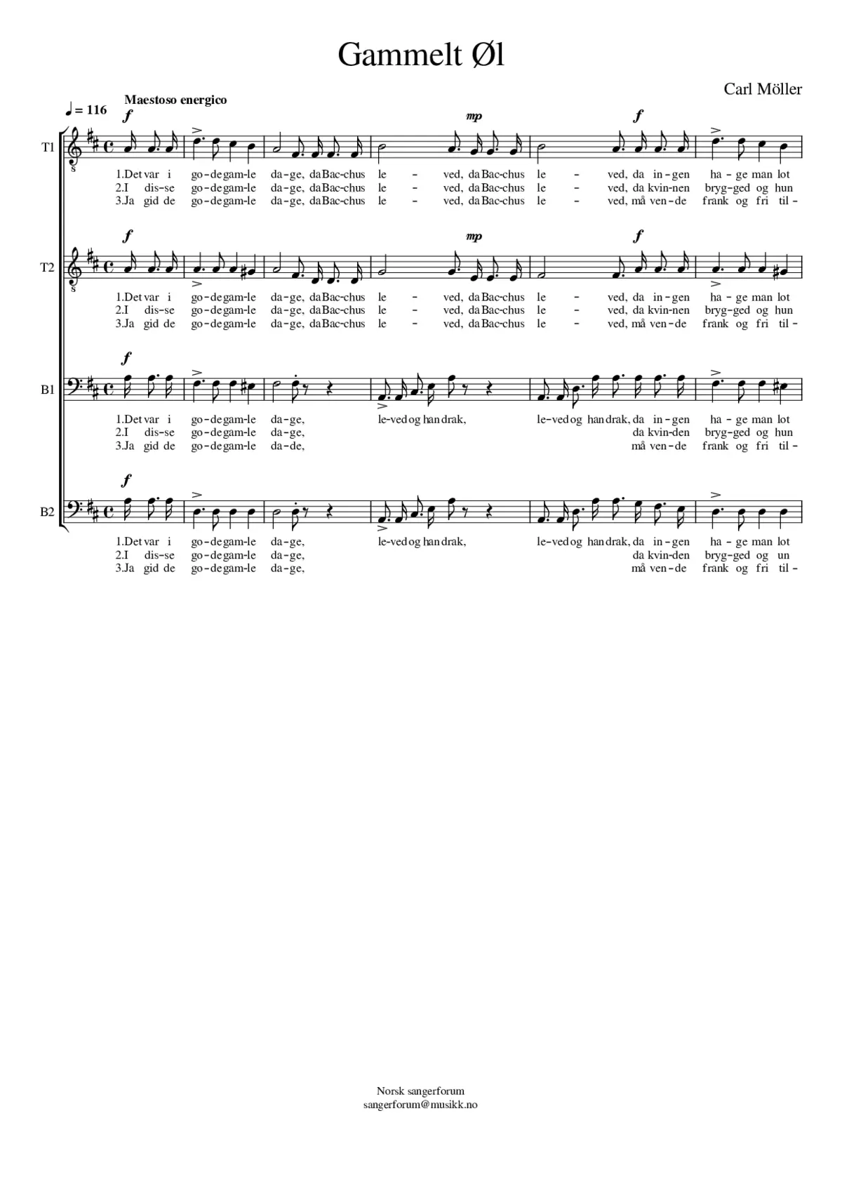 Gammelt Øl - Page 1