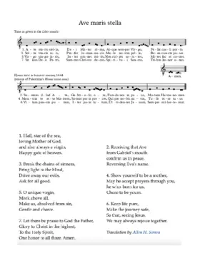 Ave maris stella
